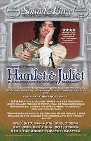 Hamlet & Juliet show poster
