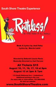 Ruthless the Musical show poster