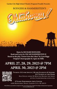 “Oklahoma!” show poster