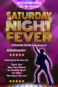Saturday Night Fever show poster
