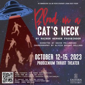 Blood on a Cat's Neck show poster