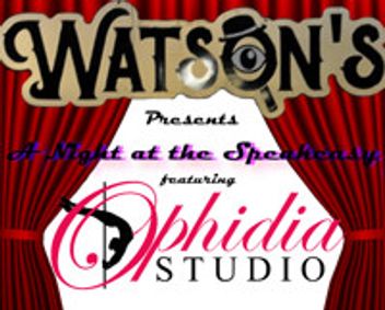 Speakeasy Night featuring Ophidia Studio show poster