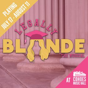 Legally Blonde show poster