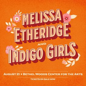 Melissa Etheridge and Indigo Girls show poster