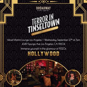 Terror in Tinseltown: An Immersive Experience show poster