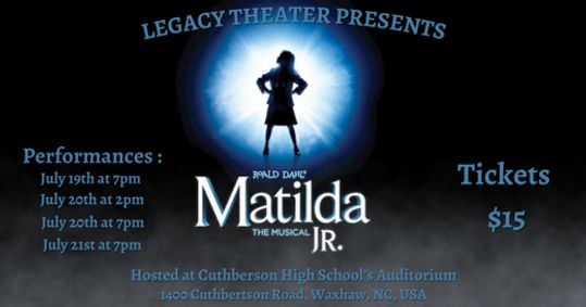 Matilda Jr.  show poster