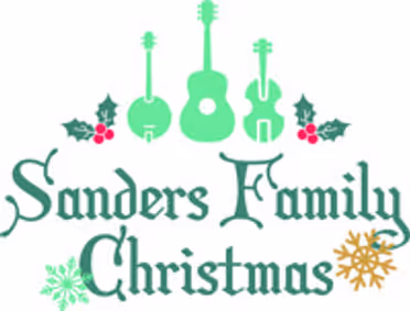 Sanders Family Christmas show poster