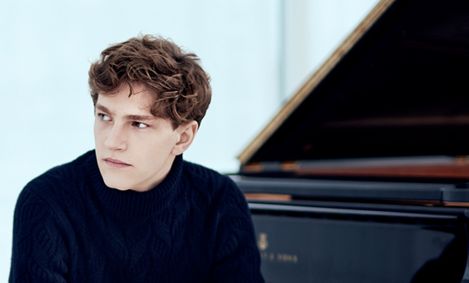 Pianist Jan Lisiecki at Spivey Hall show poster