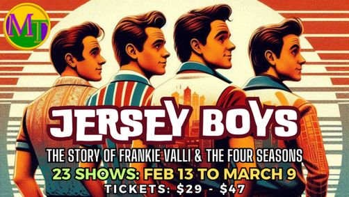 Jersey Boys show poster