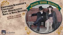 PROFESSOR SUNSHINE'S Traveling Post-Apocalyptic ROCK 'N ROLL REVIVAL