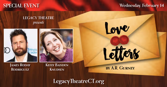 Love Letters Starring James Roday Rodriguez and Keely Baisden Knudsen show poster