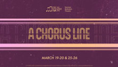 A Chorus Line show poster