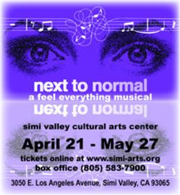 NEXT TO NORMAL show poster