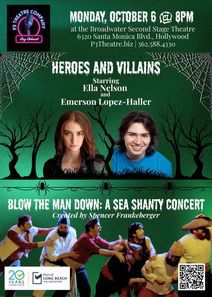 P3 Theatre's Cozy Cabaret: Heroes and Villains and Blow the Man Down: A Sea Shanty Concert