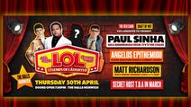 Legends Of Laughter at The Norwich Halls with Paul Sinha and Friends