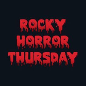 ROCKY HORROR THURSDAYS show poster
