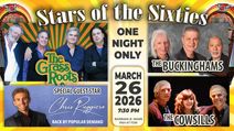Stars of the Sixties LIVE at Barbara B. Mann Performing Arts Hall – Fort Myers, FL | March 26, 2026