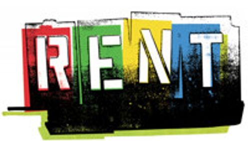 RENT show poster