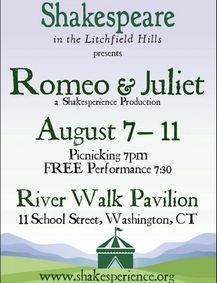 Romeo and Juliet show poster