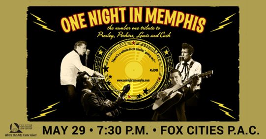 One Night in Memphis show poster