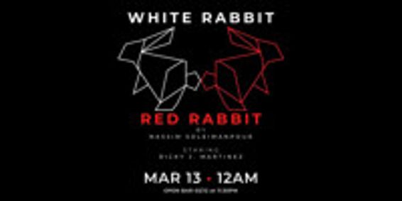 White Rabbit, Red Rabbit show poster