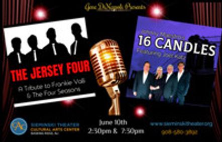 The Jersey Four and Johnny Maestro’s 16 Candles show poster