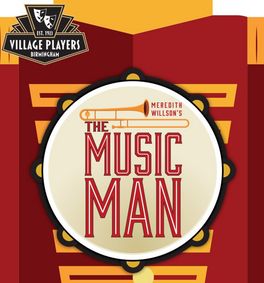 Meredith Willson’s The Music Man show poster