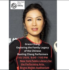 Grace Chang Explores her Family Legacy of Chinese Top Crosstalk Performer BaoTing Chang. show poster