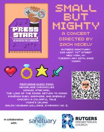 Press Start Orchestra presents Small But Mighty: A Concert Directed by Zach Nicely