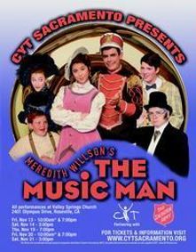The Music Man show poster