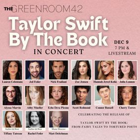 Taylor Swift By The Book: In Concert show poster