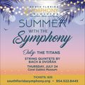 South Florida Symphony Orchestra’s Summer Chamber Music Series – Bach & Dvořák in Miami Metro