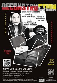 DECONSTRUCTION a new play by Adam Hahn show poster