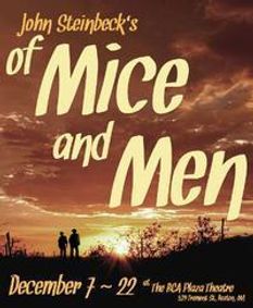 Of Mice And Men; presented by Moonbox Productions show poster
