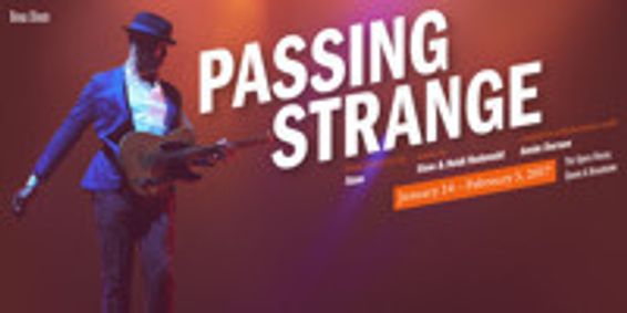 PASSING STRANGE show poster