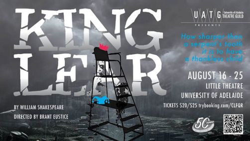King Lear show poster