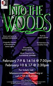 Into the Woods show poster