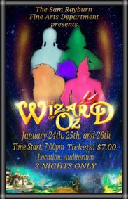 The Wizard of Oz show poster