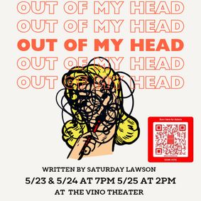 Out of My Head show poster