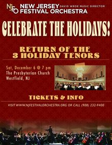 Return of the Holiday Tenors show poster