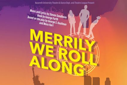 Merrily We Roll Along show poster