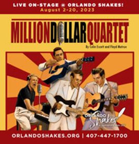 Million Dollar Quartet show poster