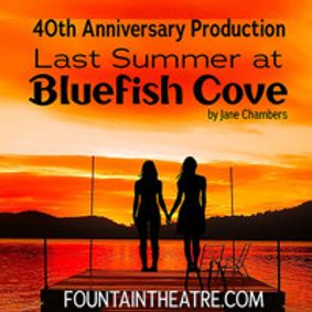Last Summer at Bluefish Cove show poster