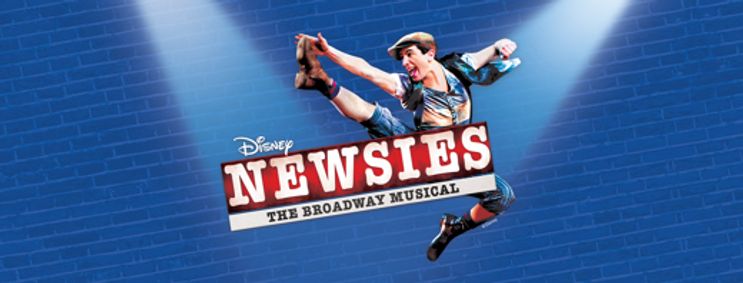 Disney's Newsies show poster