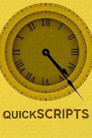 QuickSCRIPTS show poster