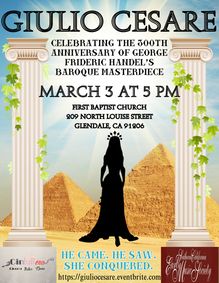Giulio Cesare: A Baroque Chamber Opera show poster