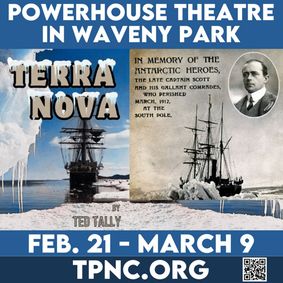 TERRA NOVA by Ted Tally - Historical Drama about the 1912 Scott Expedition to Antarctica show poster