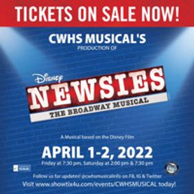 Disney's Newsies show poster