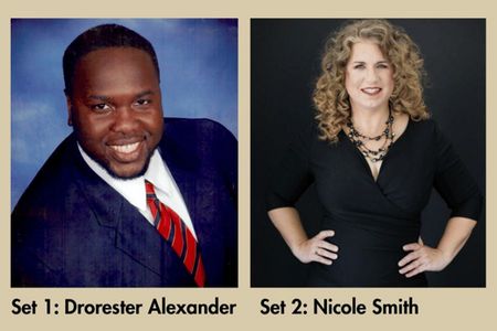 Thursday 11/6, 6-9 PM | Cocktails and Jazz - Two Shows: 1 - Drorester Alexander and 2 - Nicole Smith