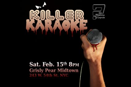 Killer Karaoke show poster